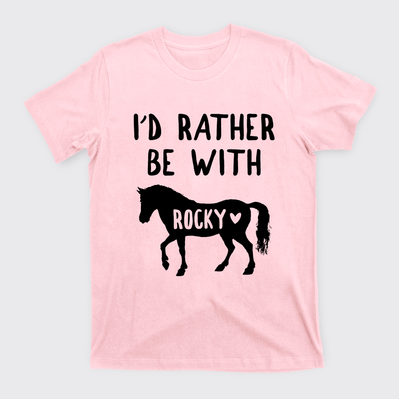 Personalized I'd Rather Be With XXX T-Shirts