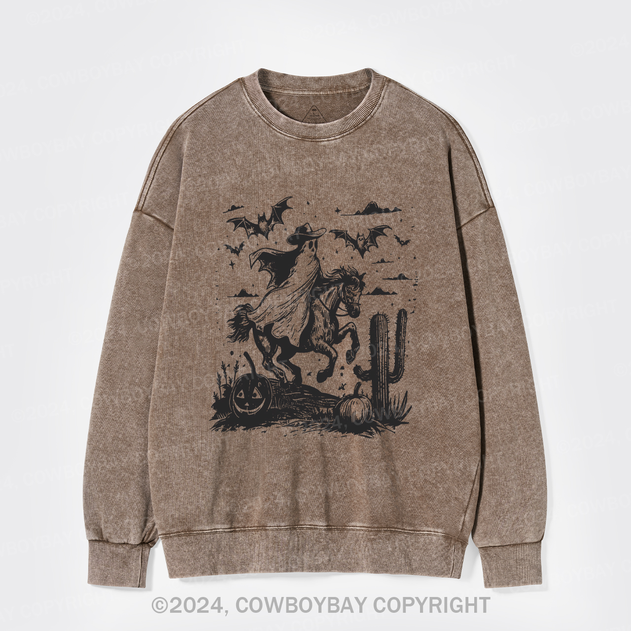Western Ghost Washed Sweatshirts
