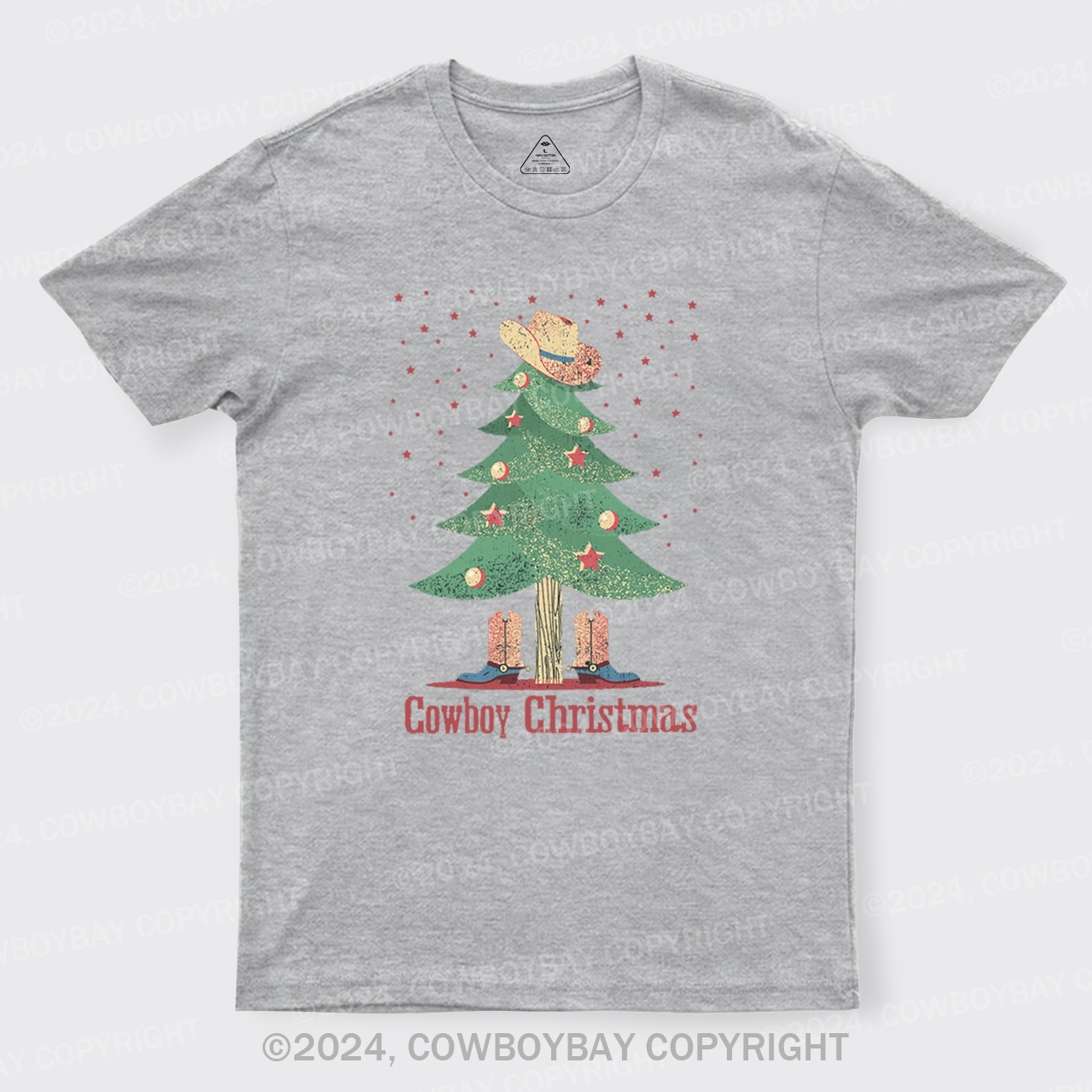 Cowboy Christmas Boots T-Shirts
