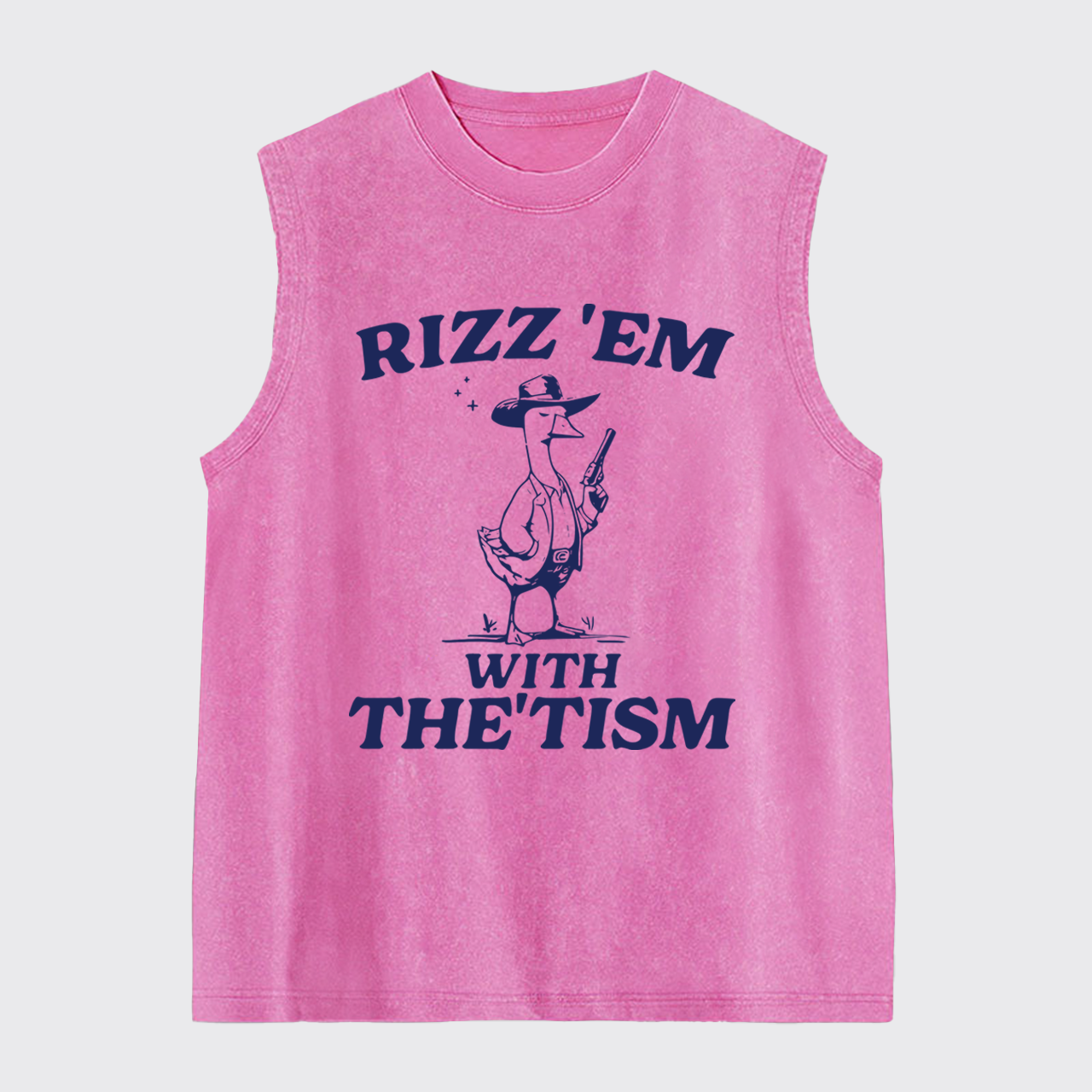 Funny Goose-Rizz 'Em With The 'Tism Washed Tanks