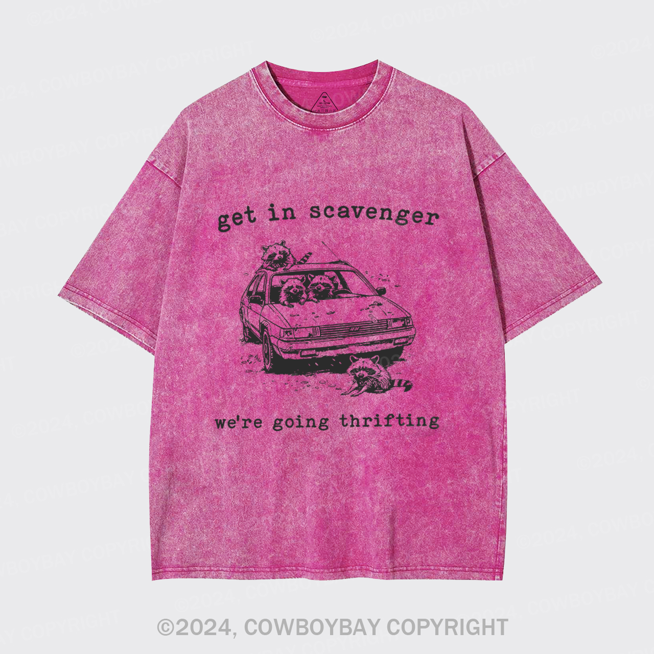 Get In Scavenger We're Going Thrifting Garment-dye Tees