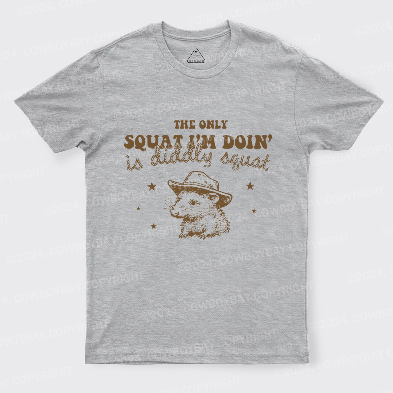 The Only Squat I'm Doing Is Diddly Squat T-Shirts