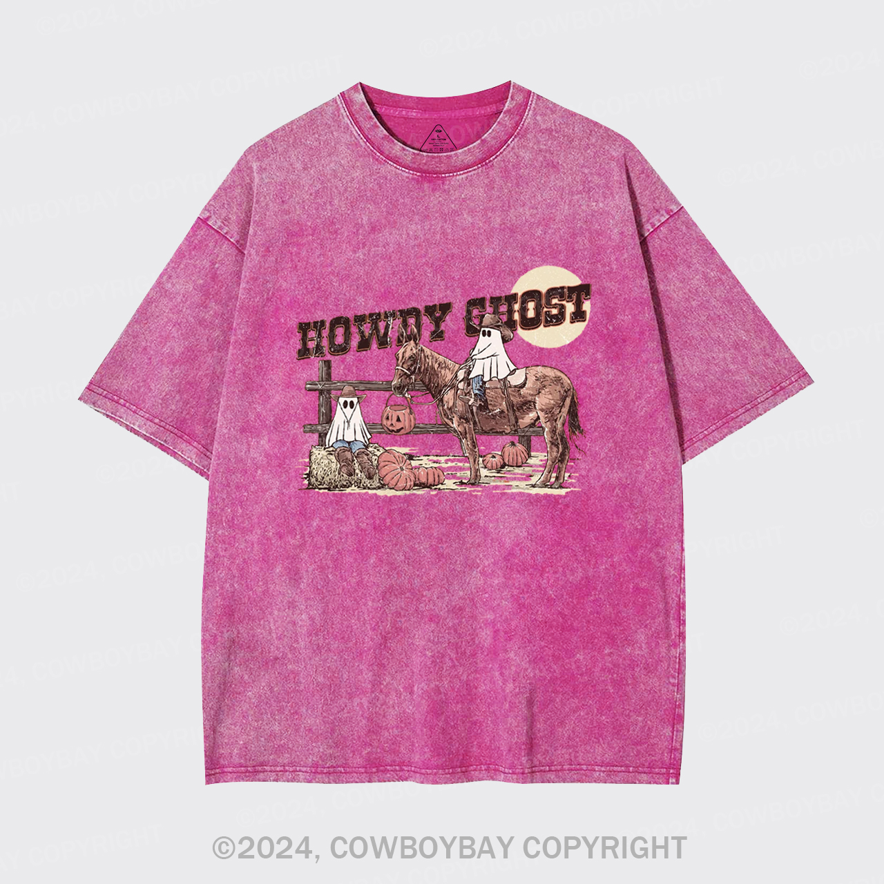 Howdy Ghost Garment-dye Tees