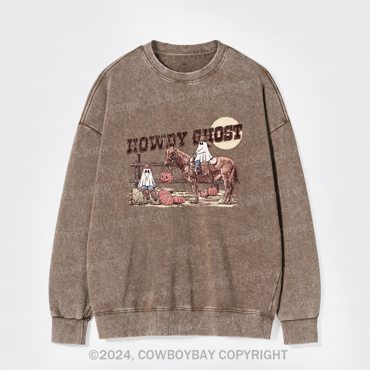 Howdy Ghost Washed Sweatshirts