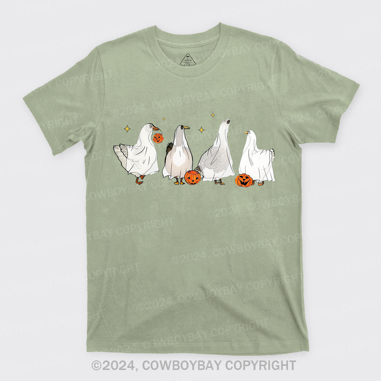 Halloween Ghost Ducks T-Shirts