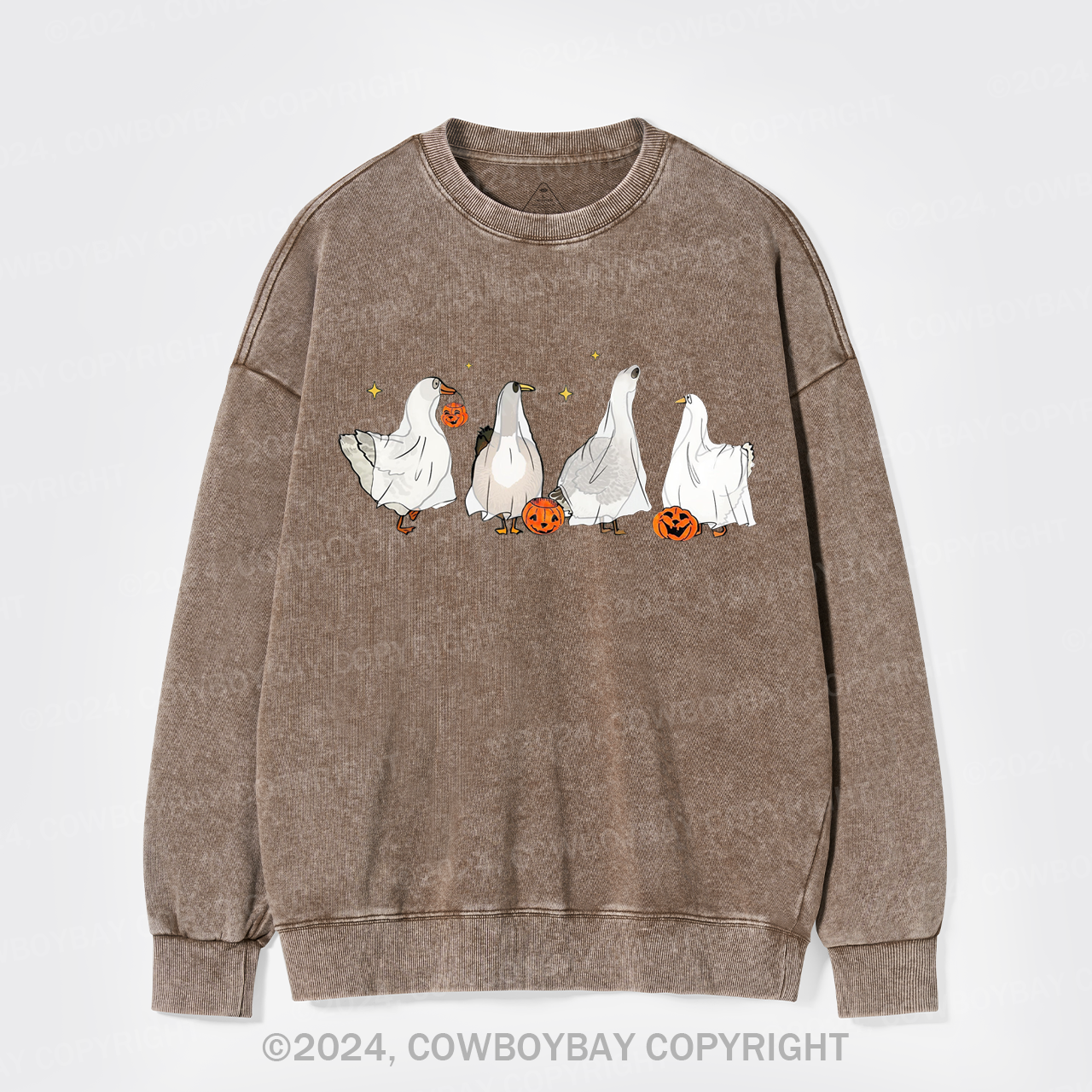 Halloween Ghost Ducks Sweatshirts