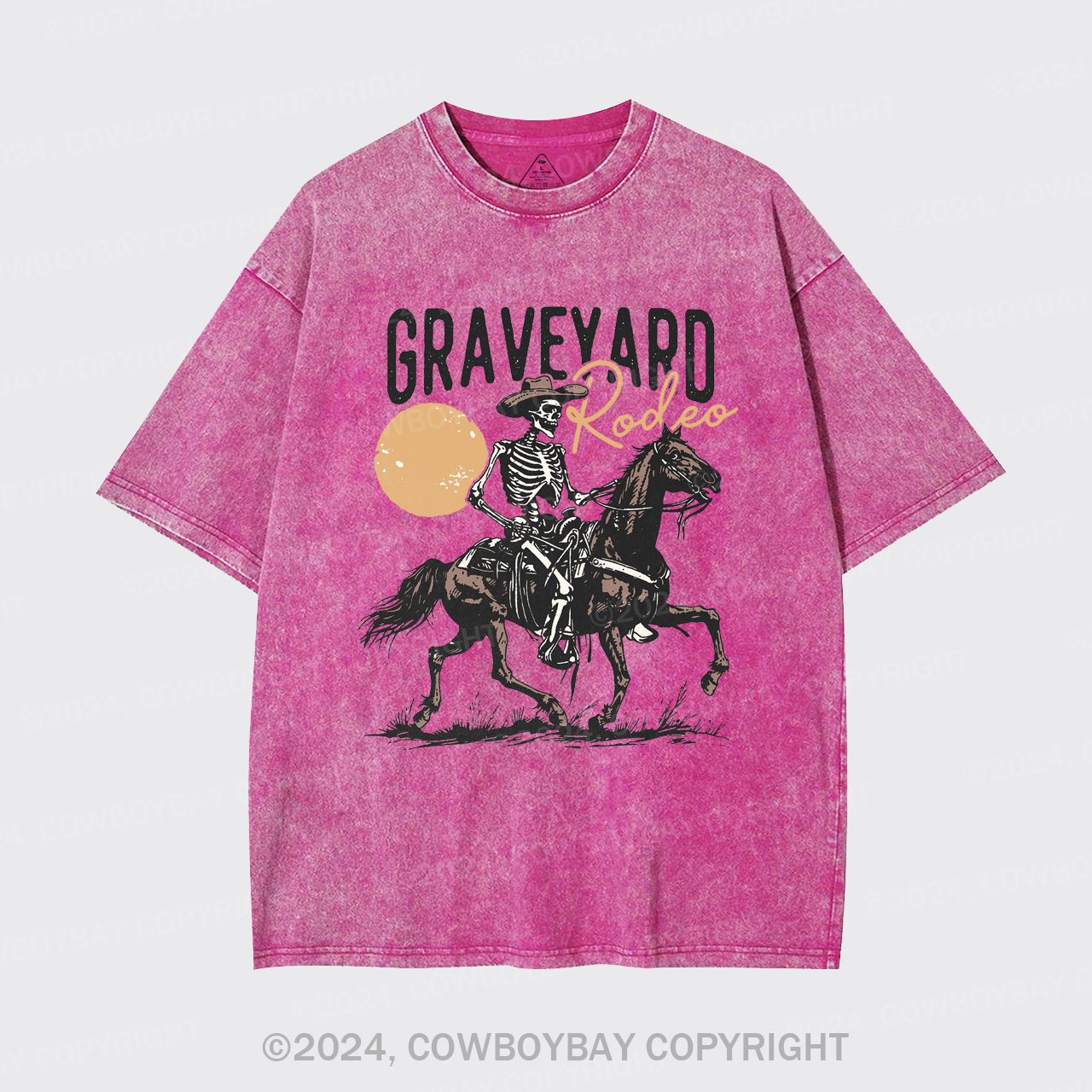 Graveyard Rodeo Garment-dye Tees