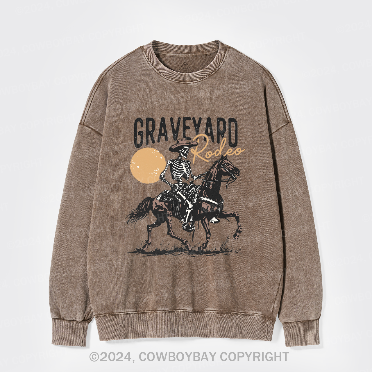 Graveyard Rodeo Washed Sweatshirts
