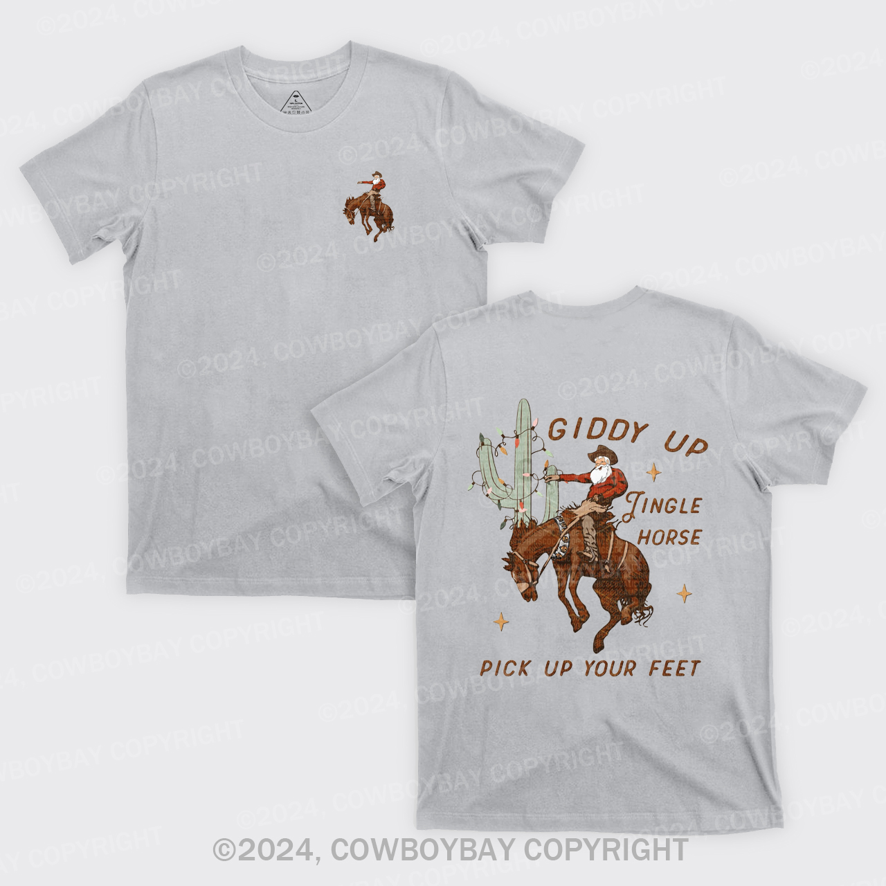 Giddy Up Jingle Horse Christmas T-Shirts