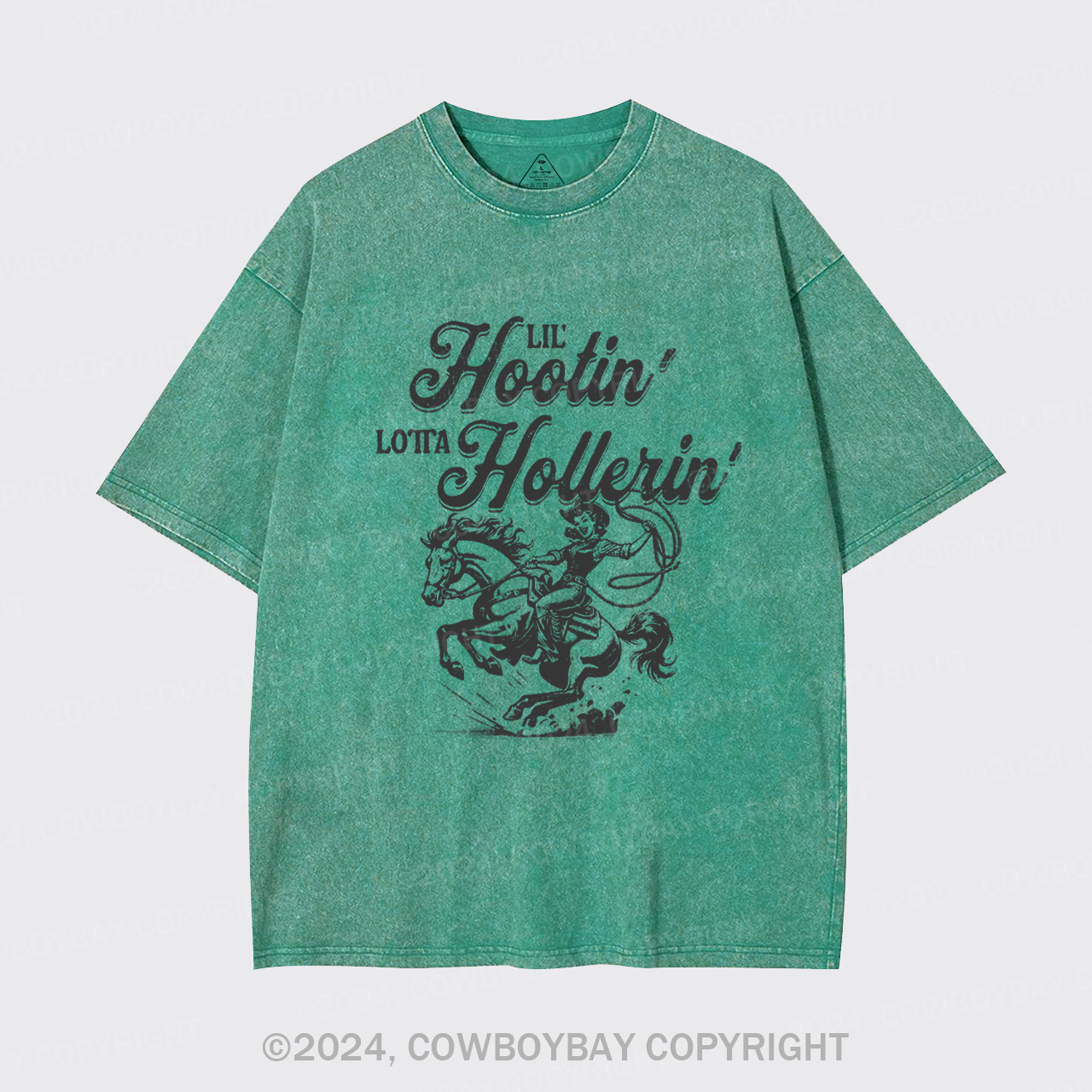Hootin' Leads To Hollerin' Garment-dye Tees