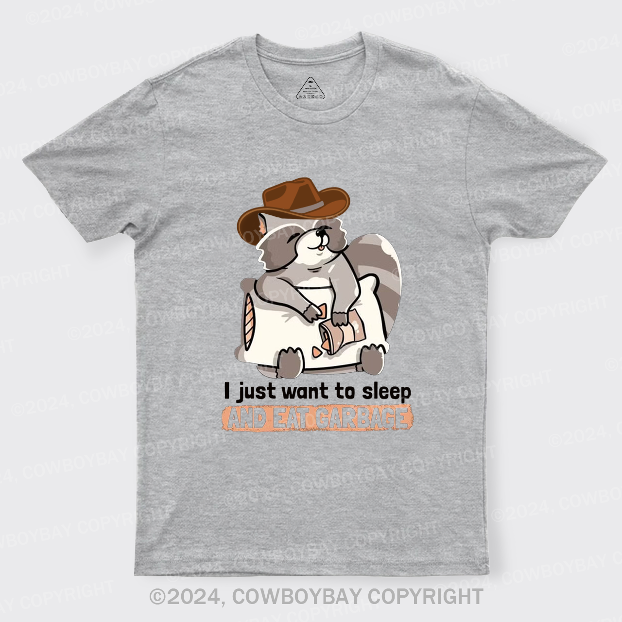 Sleep And Eat Garbage T-Shirts