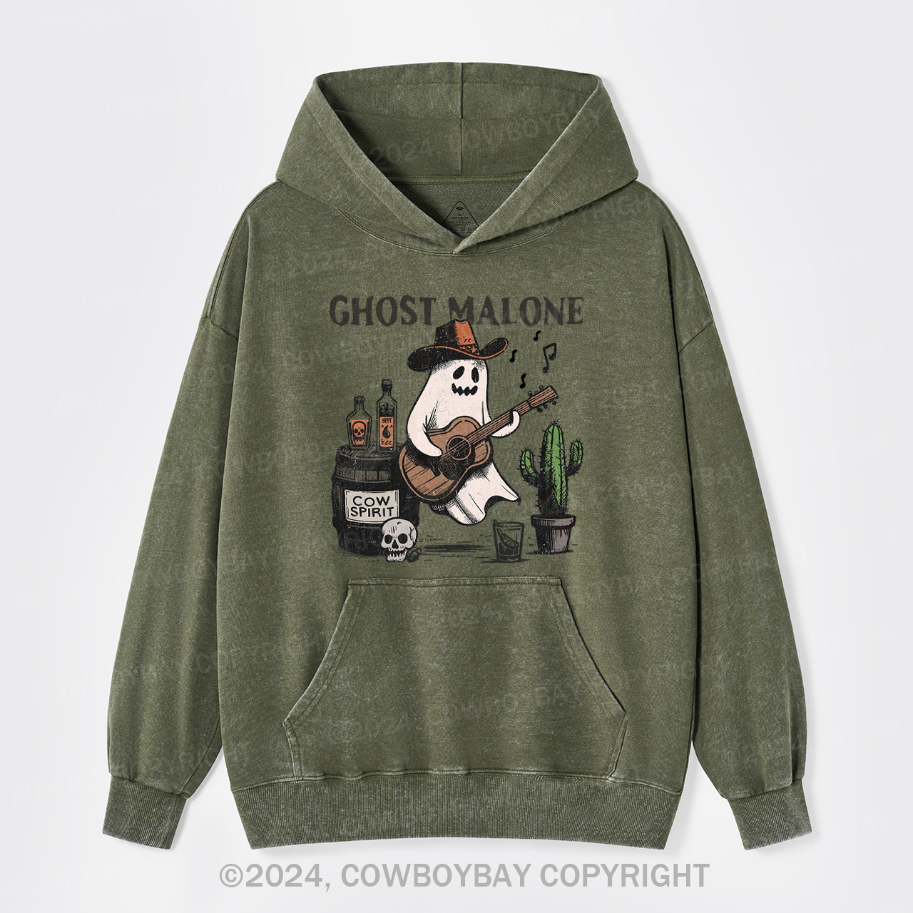 Sit Down And Listen To Me Play Garment-Dye Hoodies