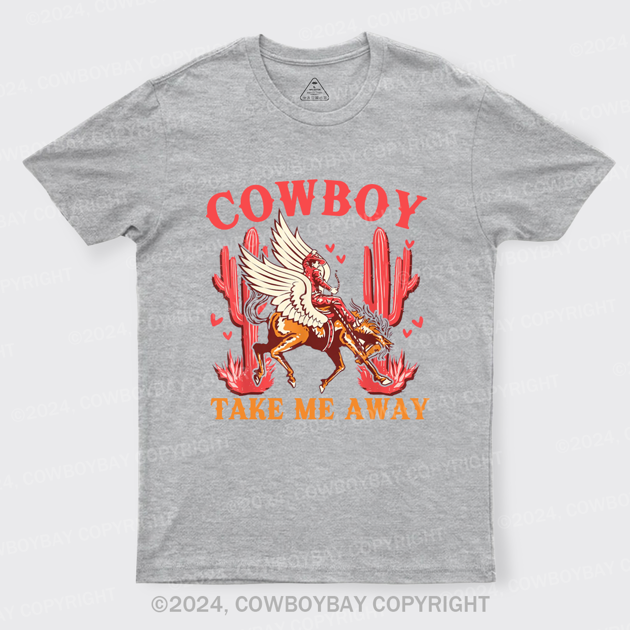 Wild West Cowboy Take Me Away T-Shirts