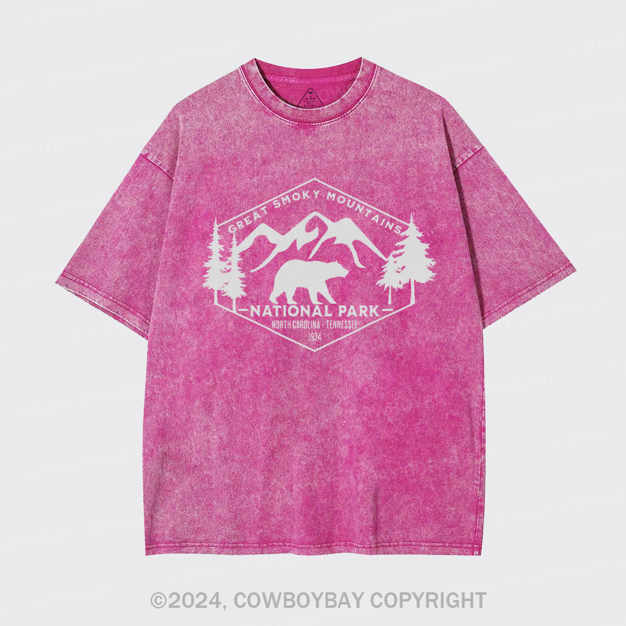 Great Smoky Mountains Garment-dye Tees