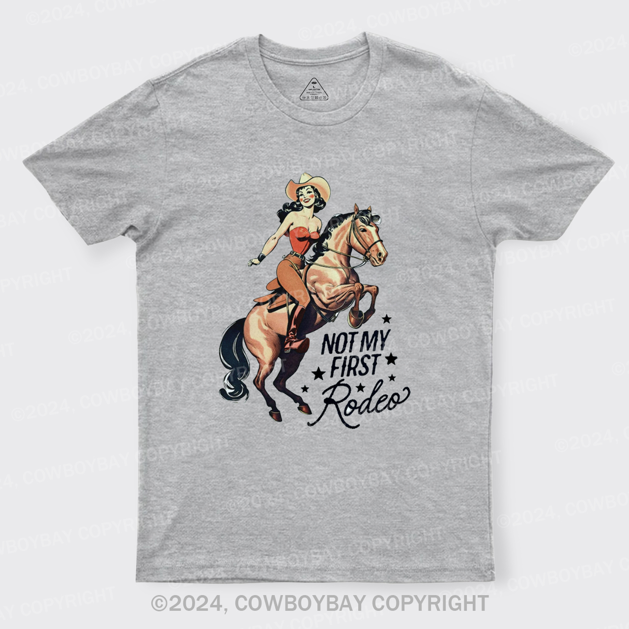 Retro Rodeo Cowgirl T-Shirts