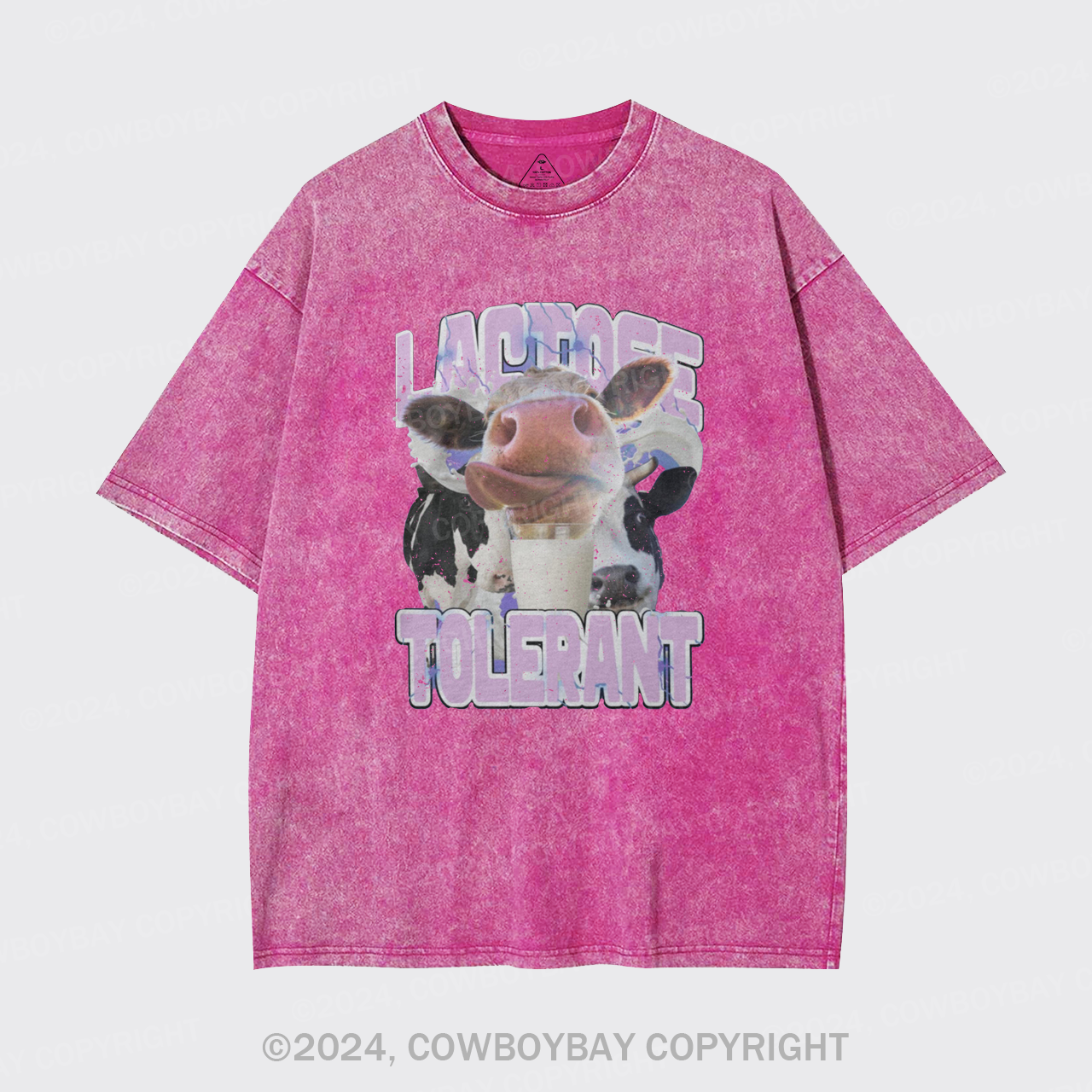 Lactose Tolerant Vintage Garment-dye Tees