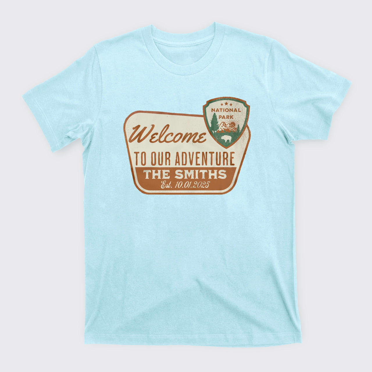 Personalized National Park Sign T-Shirts