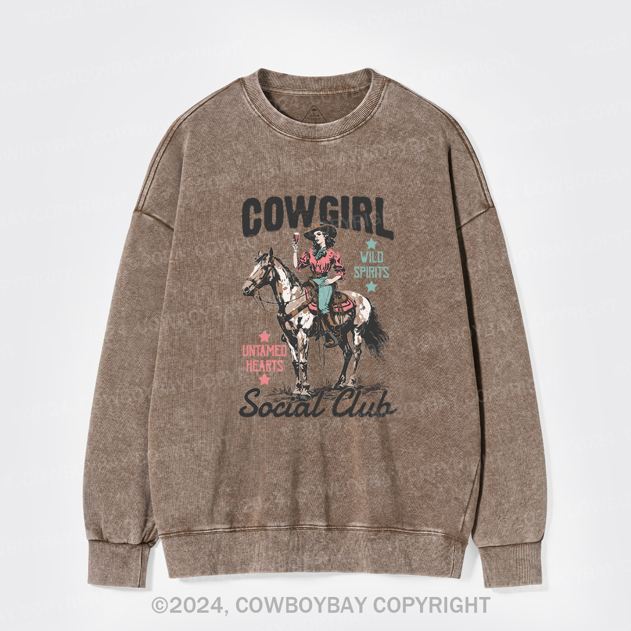 Cowgirl Social Club Washed Sweatshirts