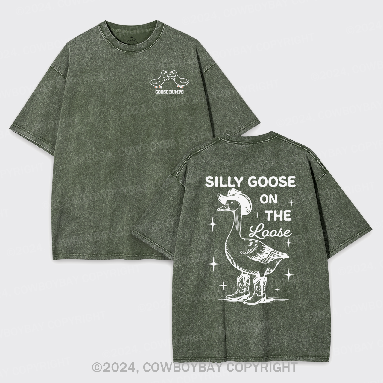 Goose Bump Garment-dye Tees