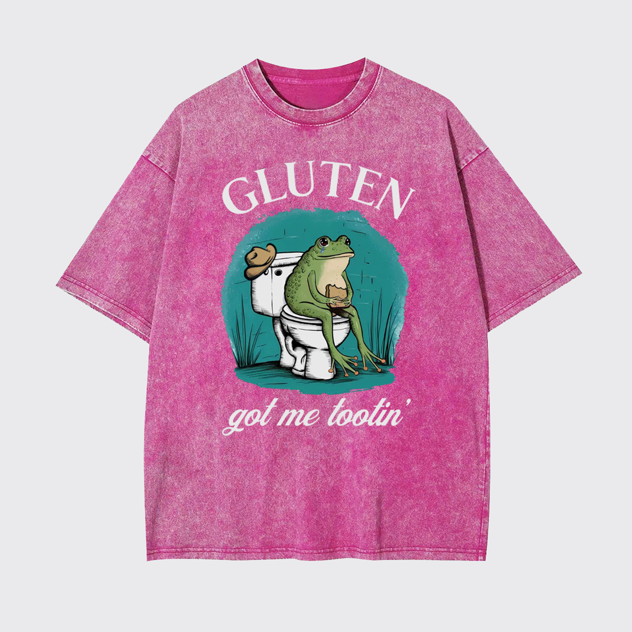 Gluten Got Me Tootin Garment-dye Tees