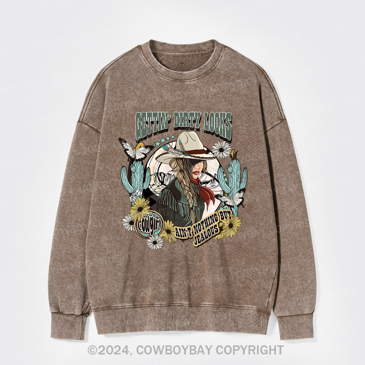 Gettin' Dirty Looks Washed Sweatshirts