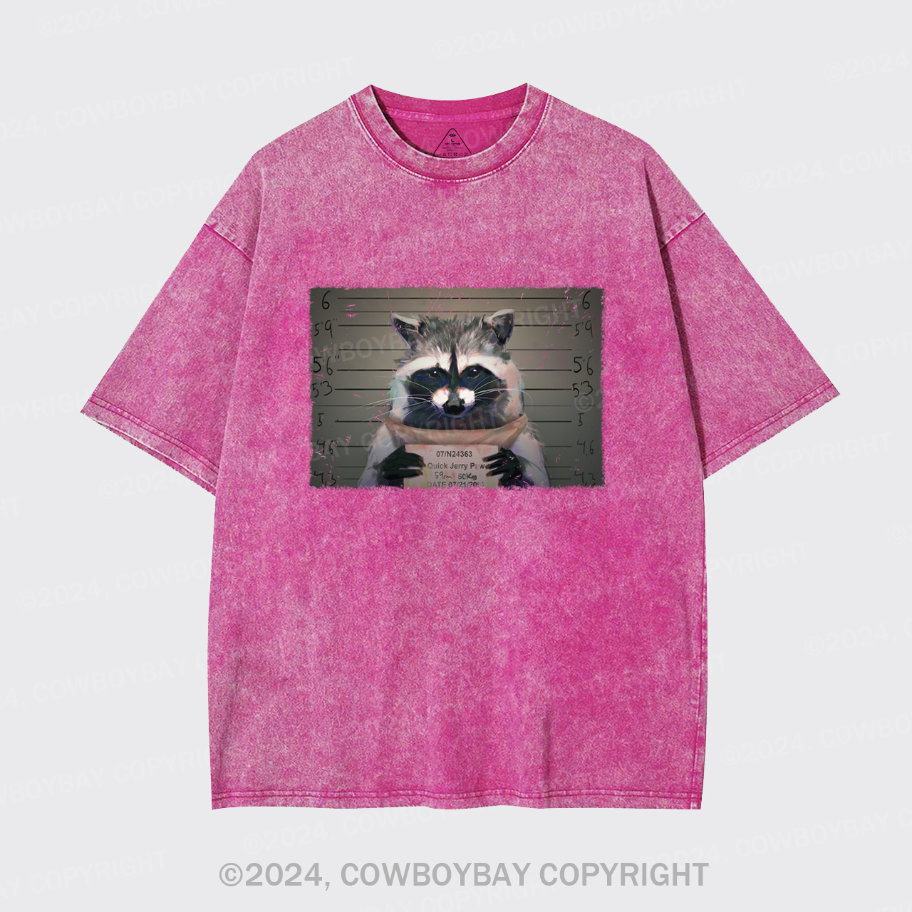 The Captive Raccoon Killer Garment-dye Tees