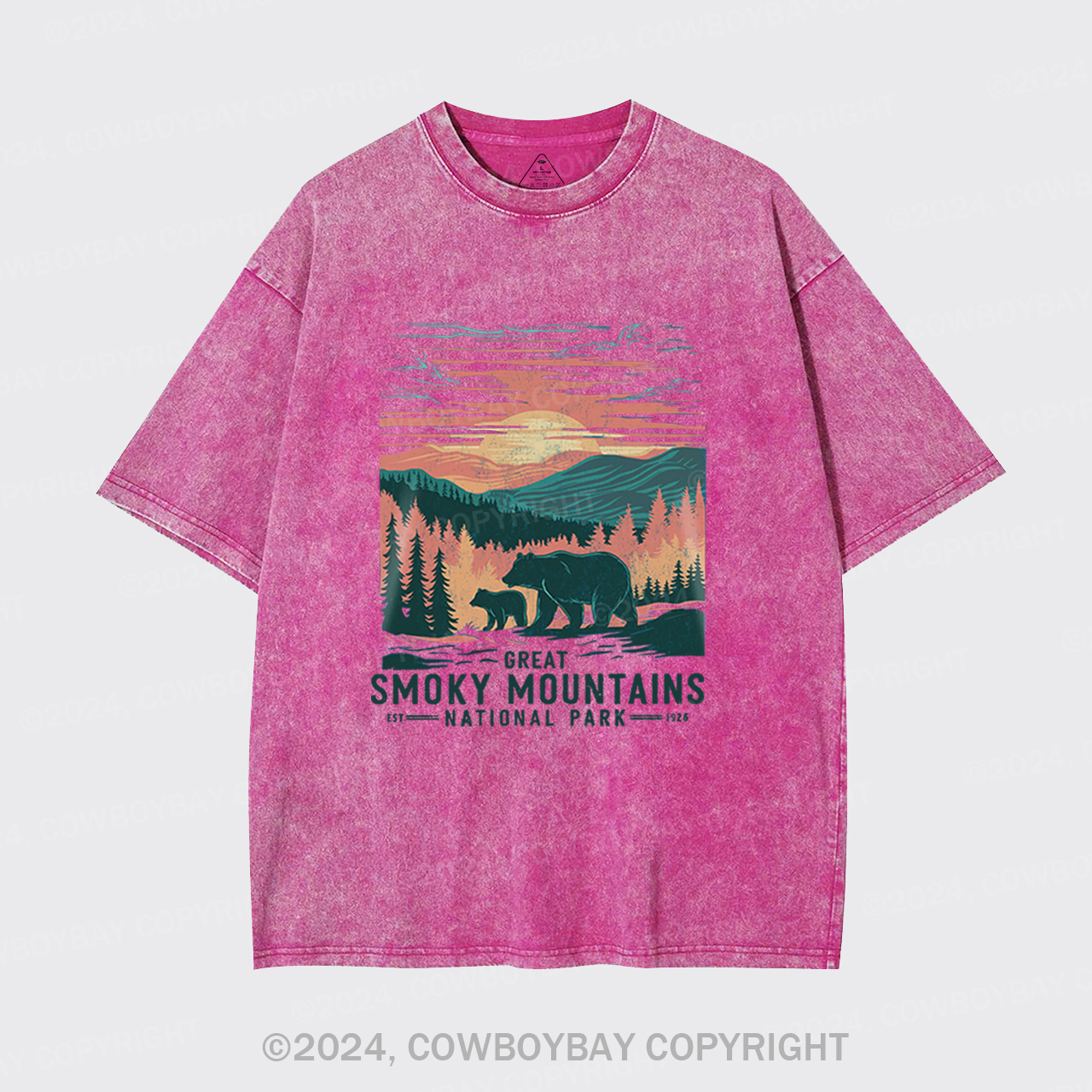 Tennessee Vacation Trip Garment-dye Tees