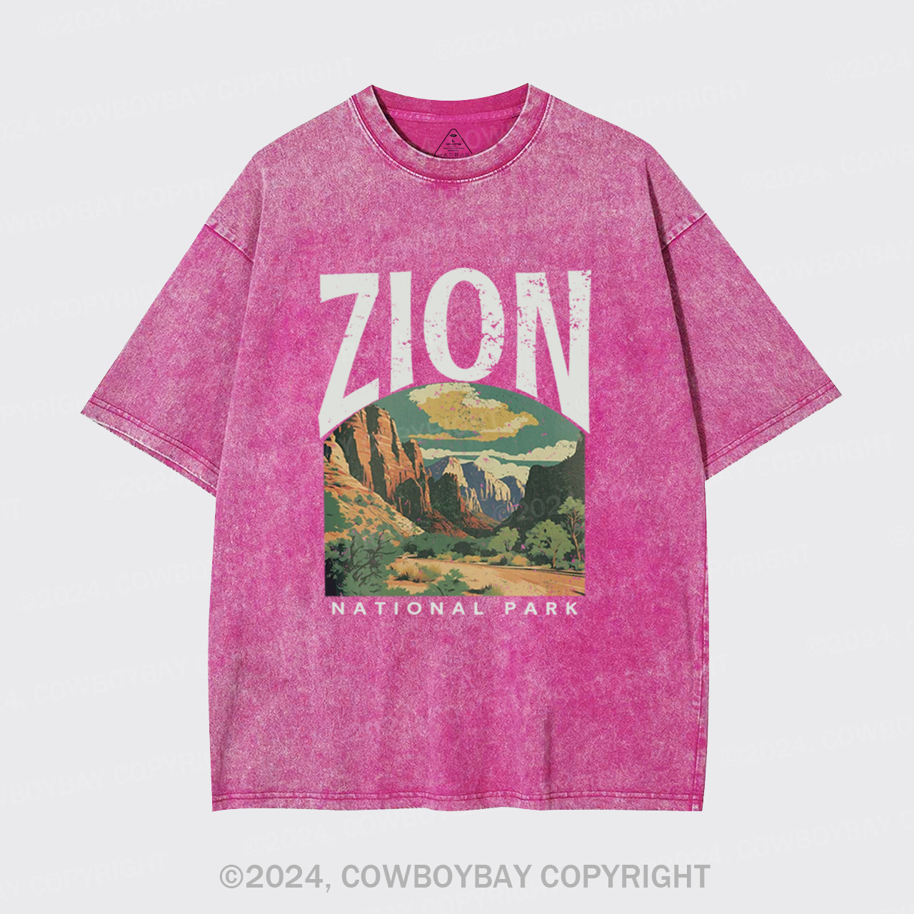 Zion National Park Garment-dye Tees