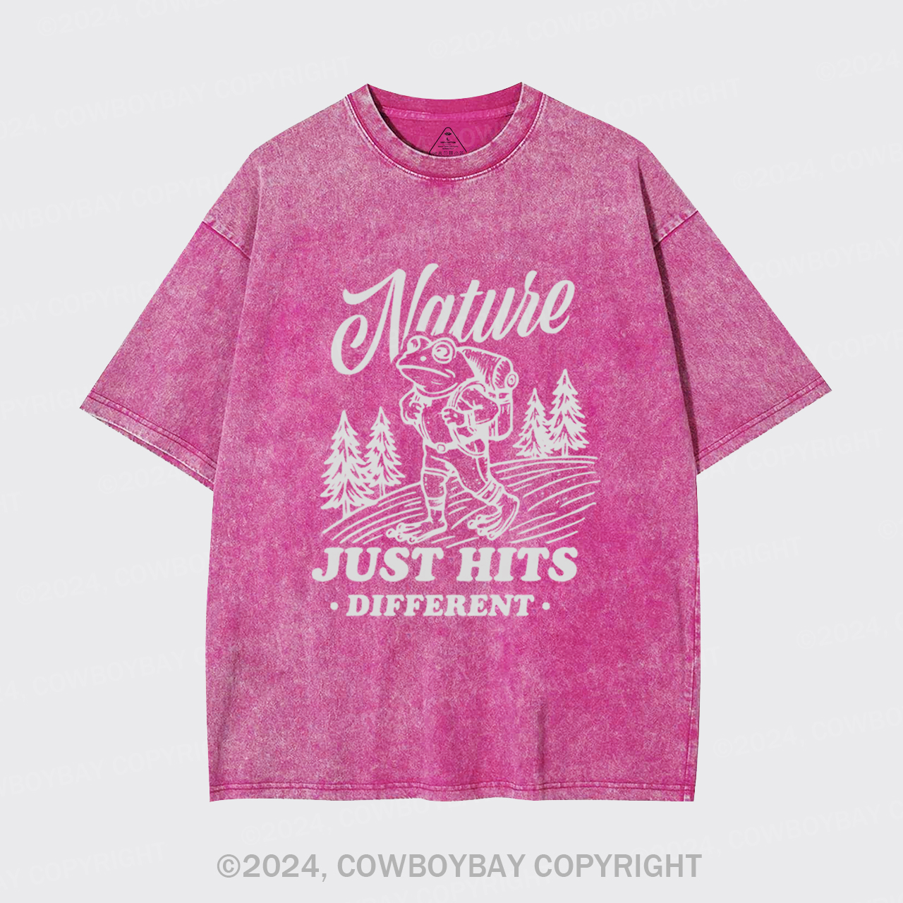 Nature Just Hits Different Garment-dye Tees