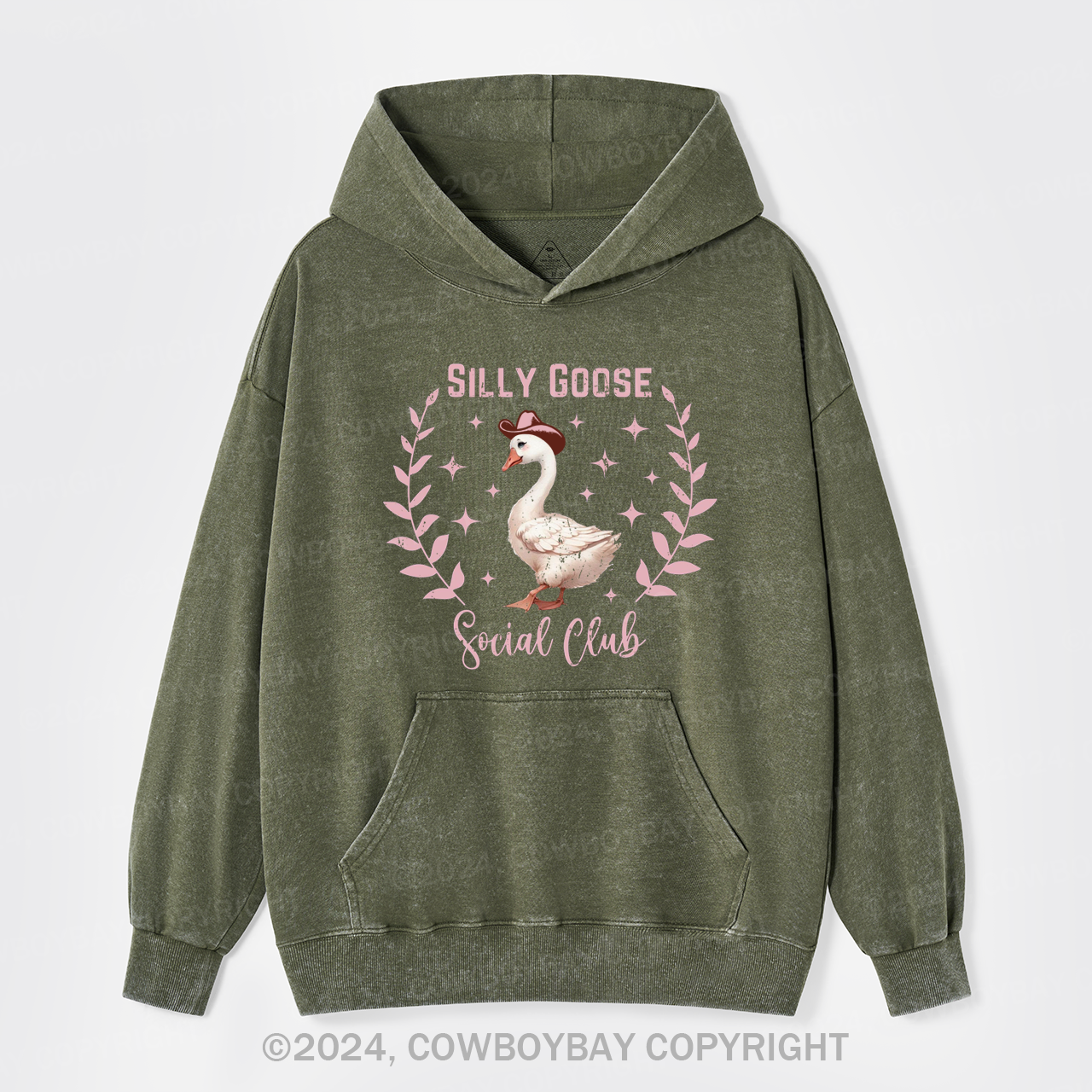 Goose Social Club Garment-Dye Hoodies