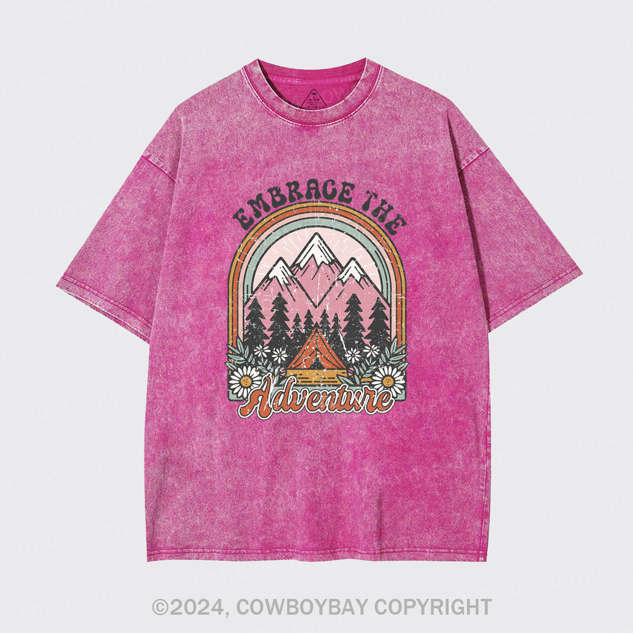 Embrace The Adventure Garment-dye Tees