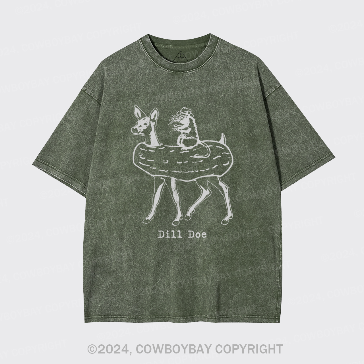 Dill Doe Garment-dye Tees