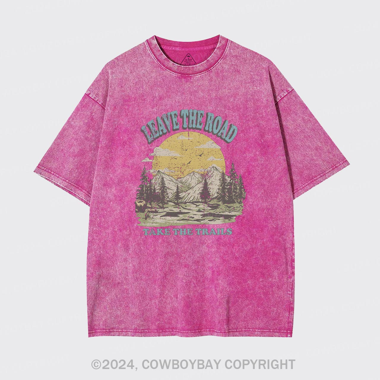 Leave the Road Take Trails Garment-dye Tees