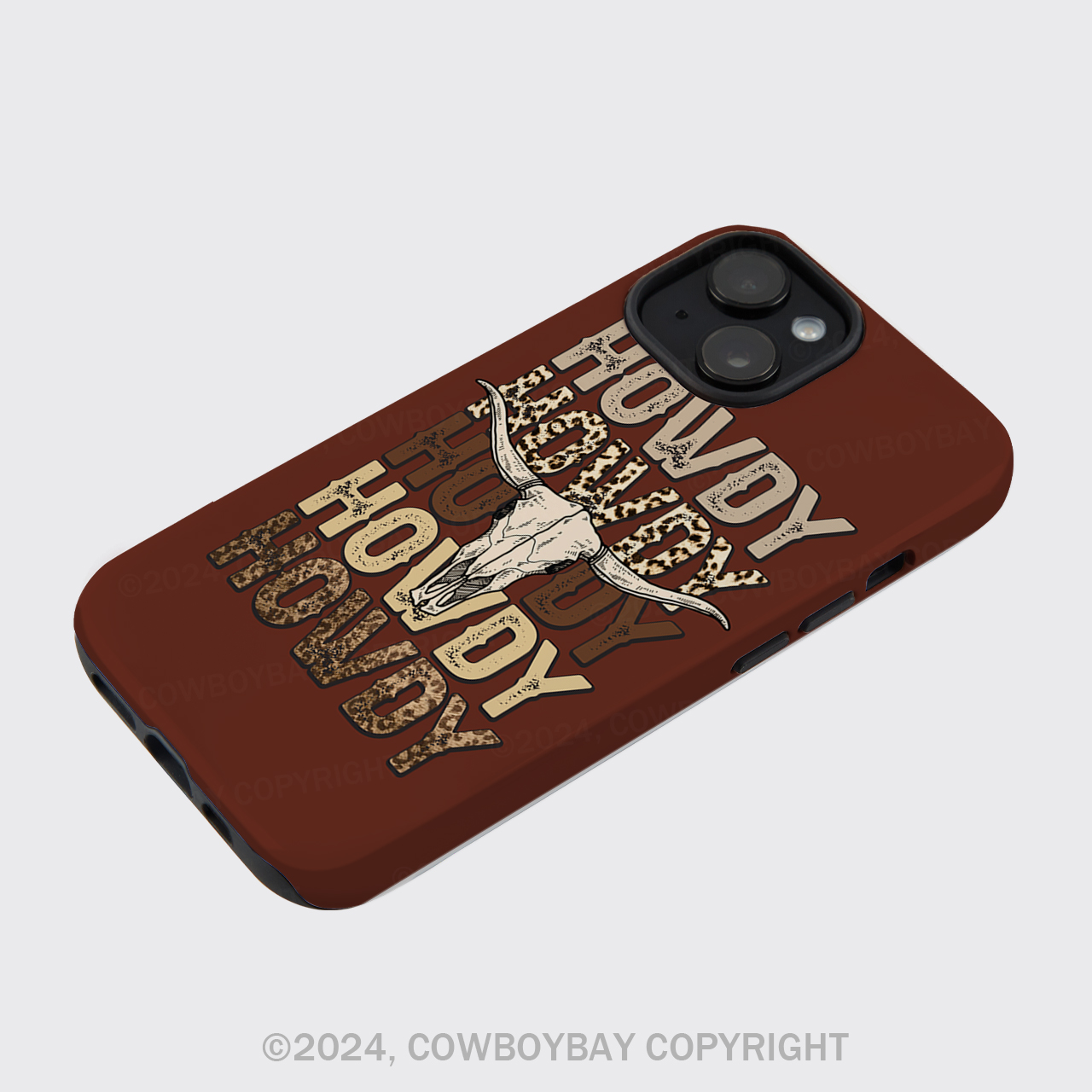 Howdy Lightening Longhorn Phone Case