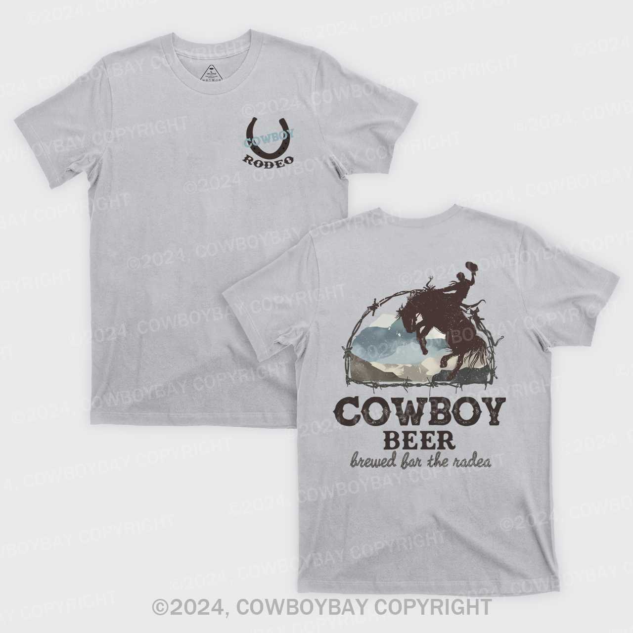 Beers Brewed for The Cowboy Rodeo T-Shirts