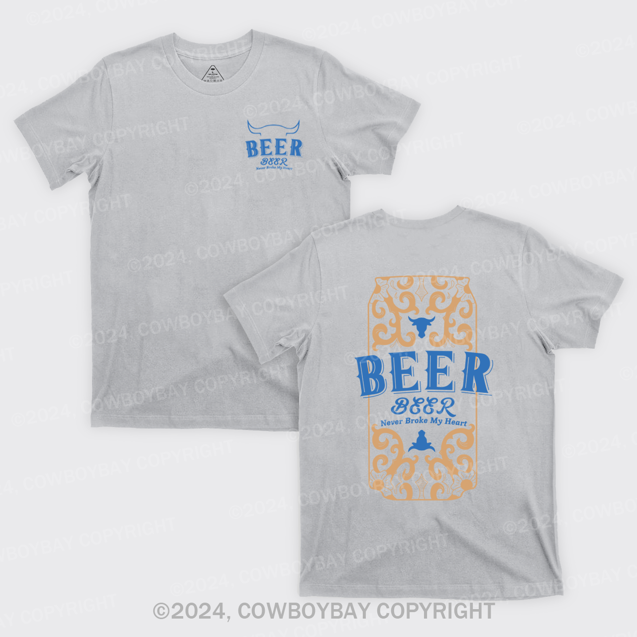 Bull's Head With Beer T-Shirts