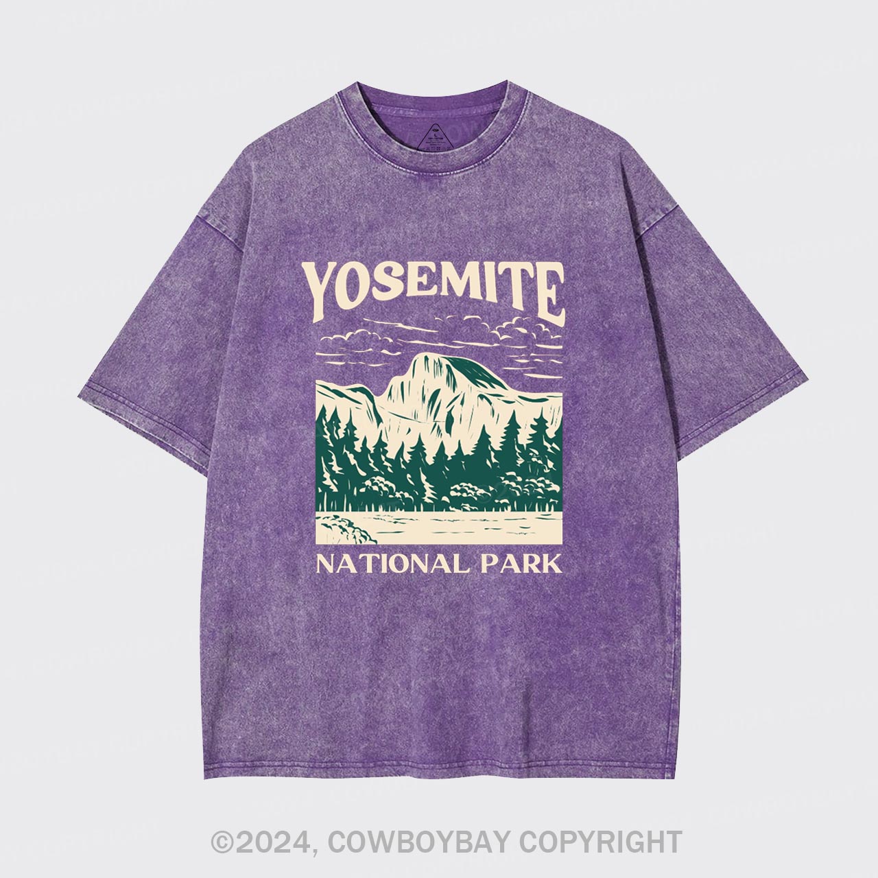 Yosemite Hiking Garment-dye Tees