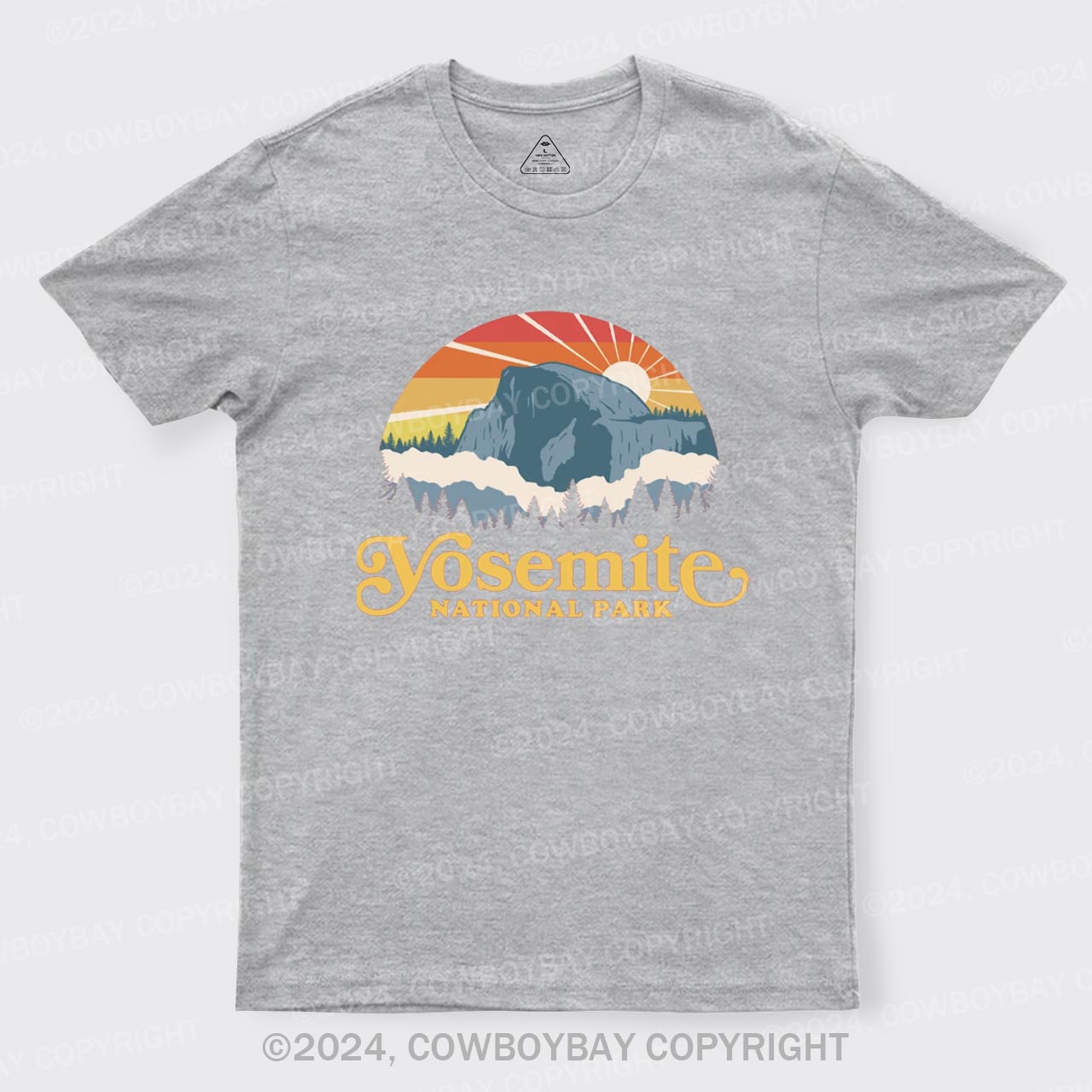 Yosemite Mountain Hiking T-Shirts