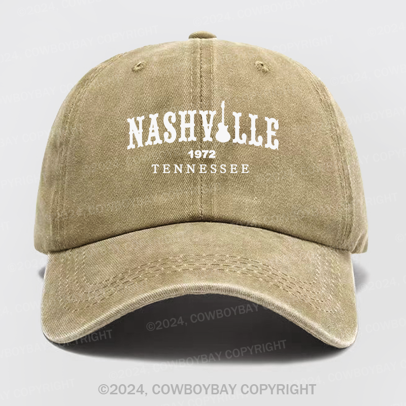 Nashville Tennessee Wash Hat