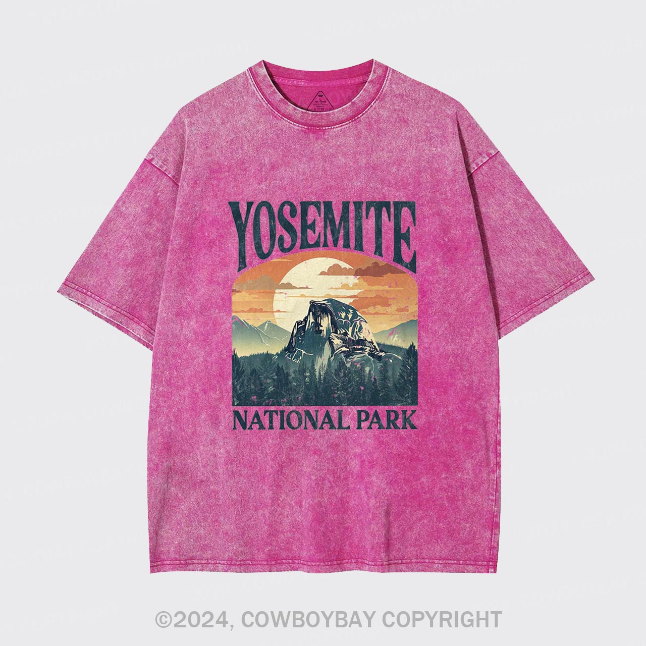 California Yosemite National Park Garment-dye Tees