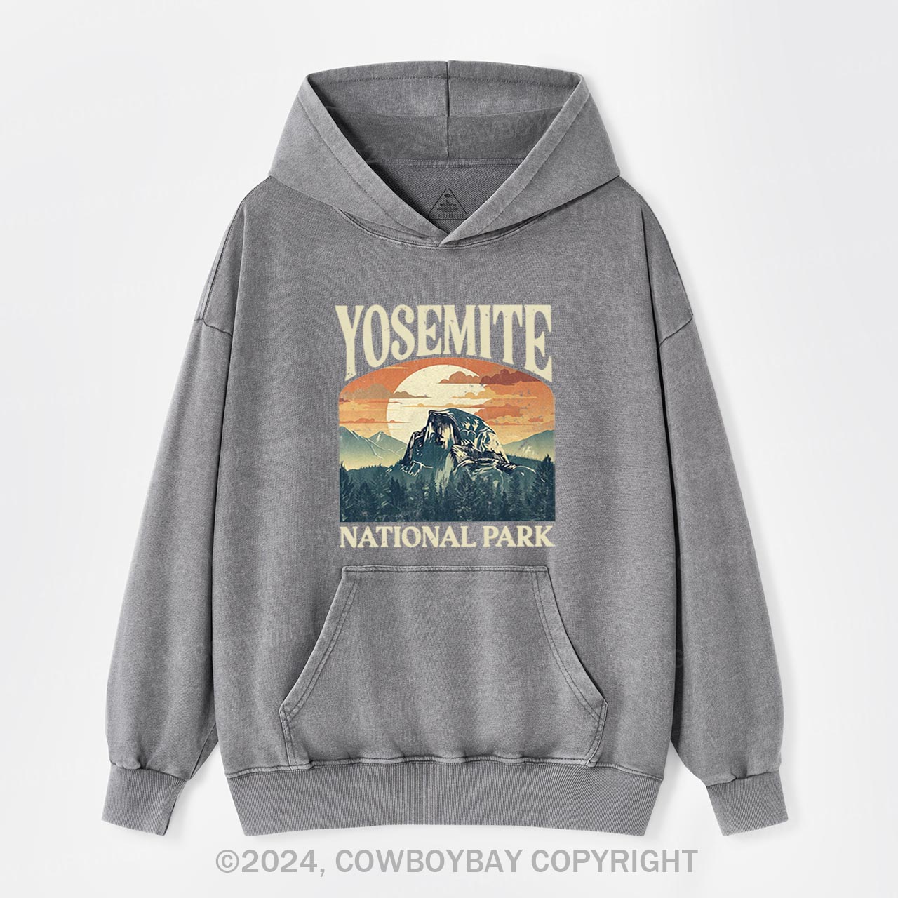 California Yosemite National Park Garment-Dye Hoodies