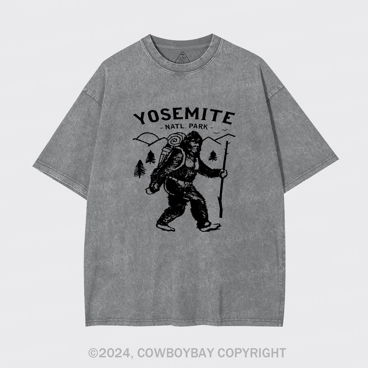 Yosemite Natl Par Garment-dye Tees