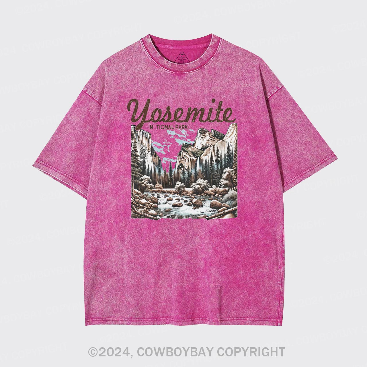 Vintage Yosemite National Park Garment-dye Tees