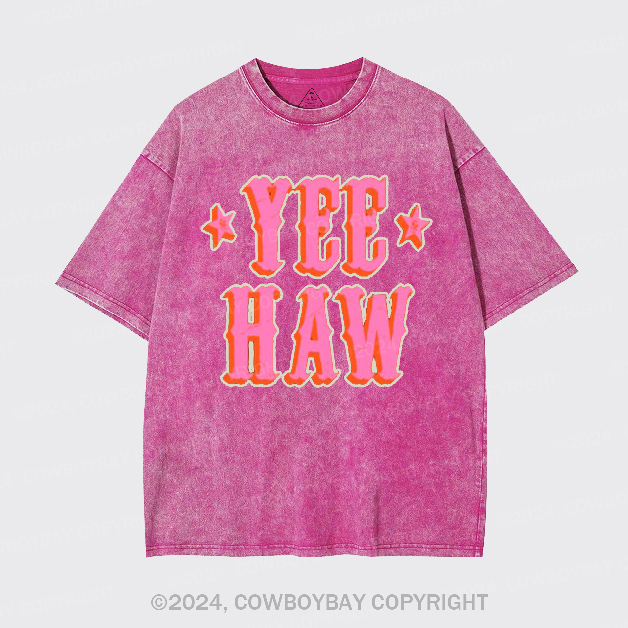 Yee Haw Garment-dye Tees
