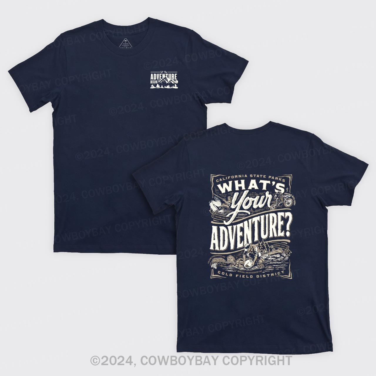 Let the Adventure Begin T-Shirts