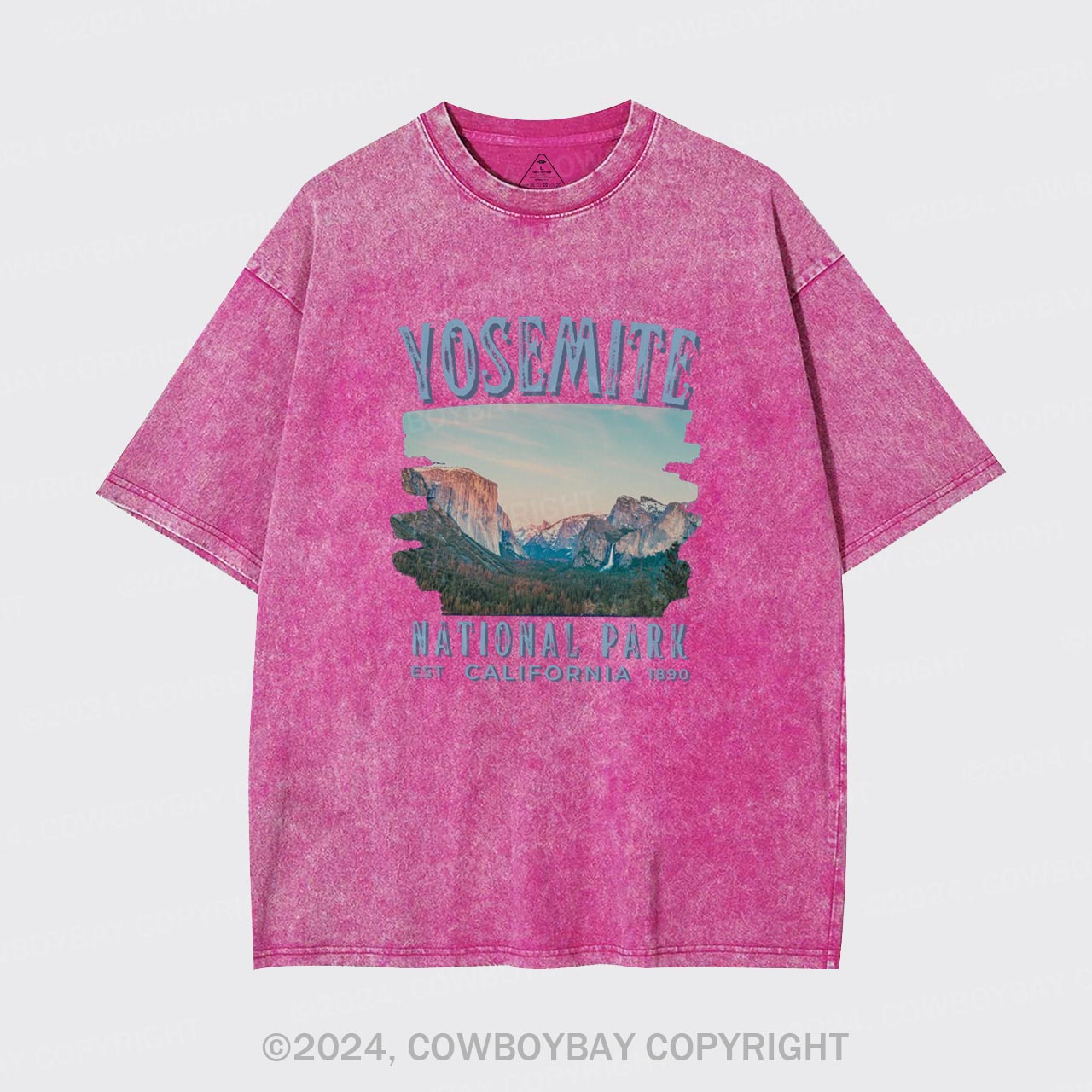 Yosemite National Park California Garment-dye Tees