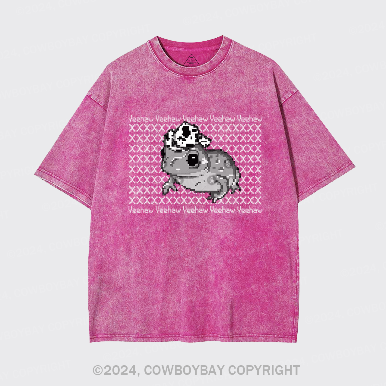 Yeehaw Frog Garment-dye Tees