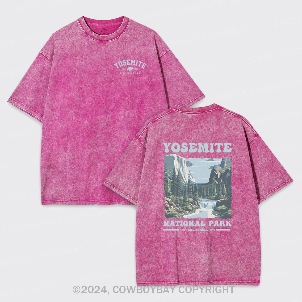 California National Park Garment-dye Tees