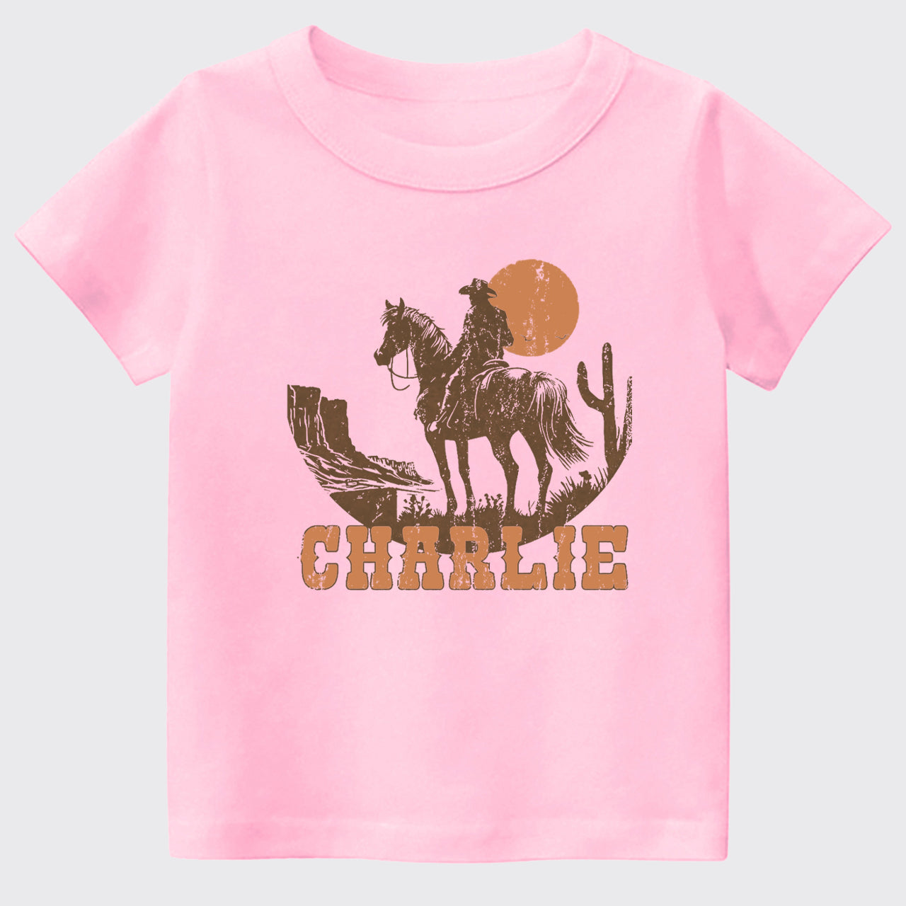 Personalized Cowboy Kids T-shirt