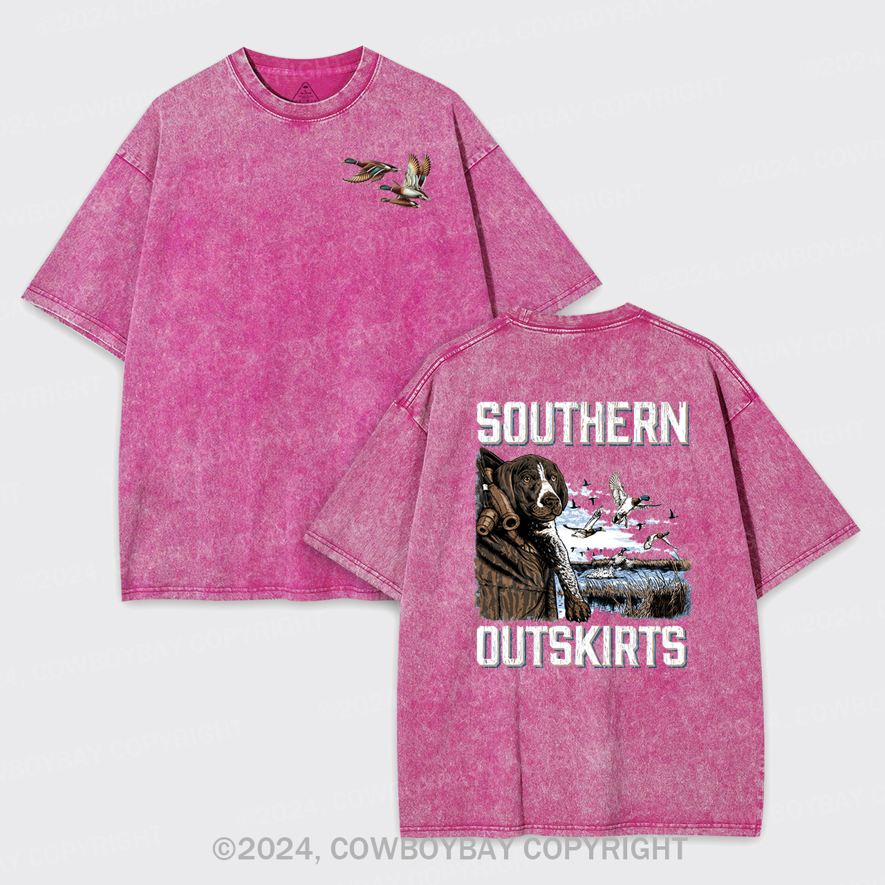 Southern Outskirts Garment-dye Tees